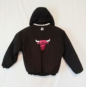 Vintage 90s Chicago Bulls Starter Jacket Sz XL